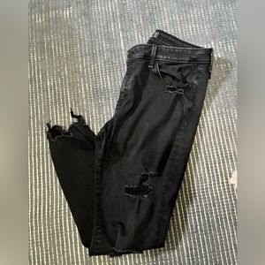 Abercrombie & Fitch Mid Ride Super Skinny Ankle Jean